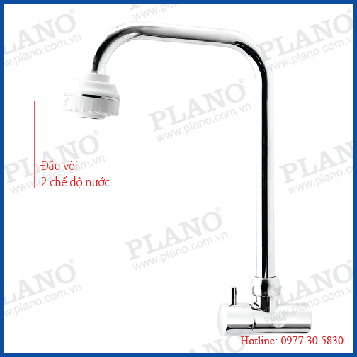 Vòi bếp lạnh gắn tường ĐQ-312B